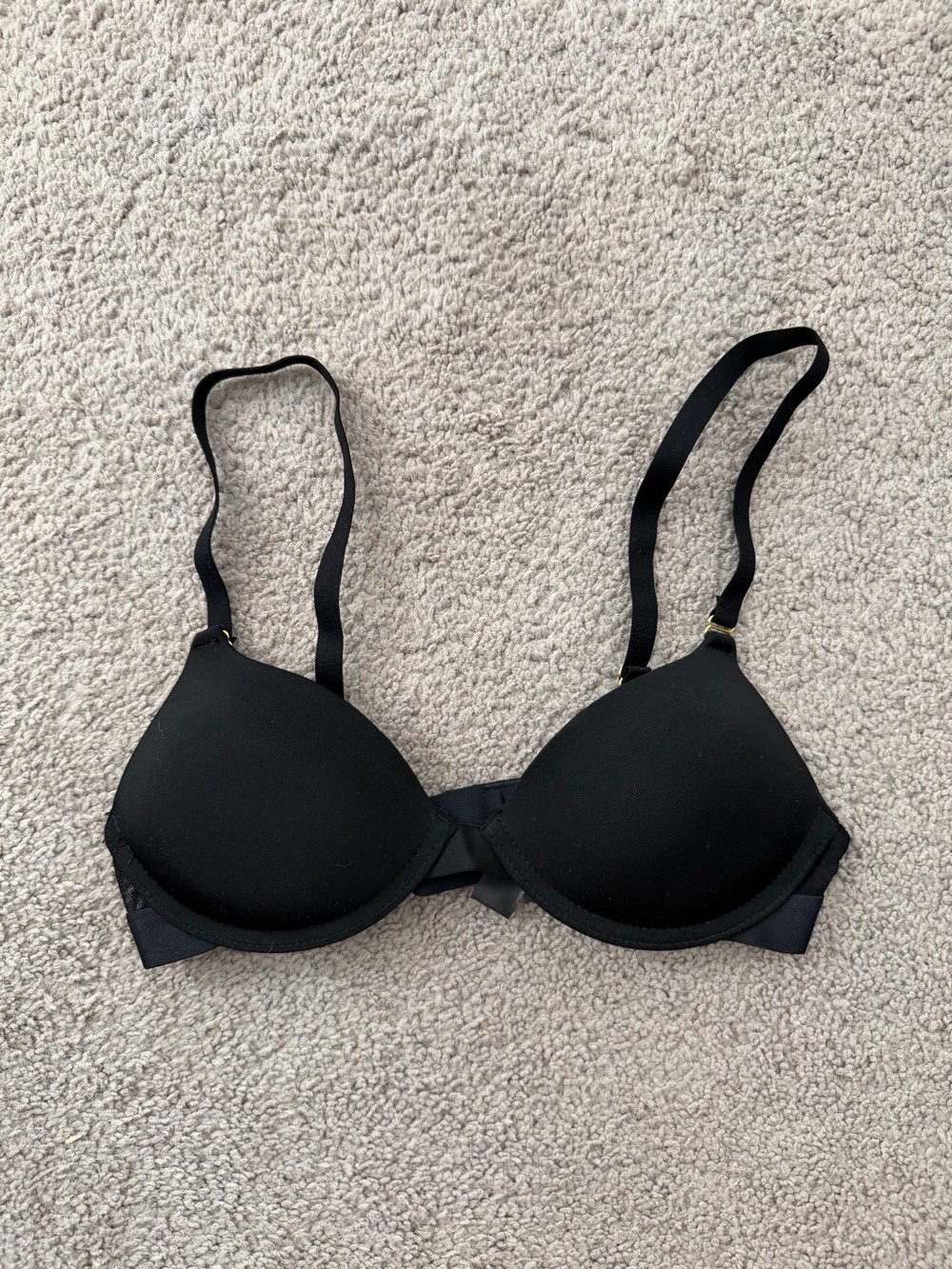 NWOT Cherries Black Push-Up Bra - Women Intimates & Sleepwear